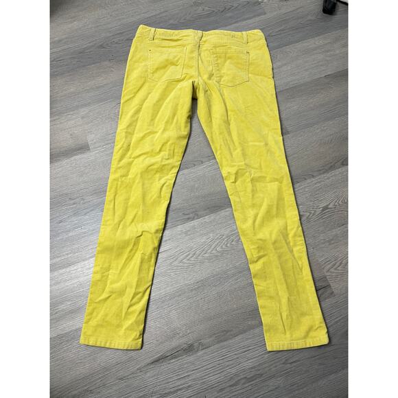 Mossimo Light Yellow Corduroy Pants 11 - Picture 2 of 5